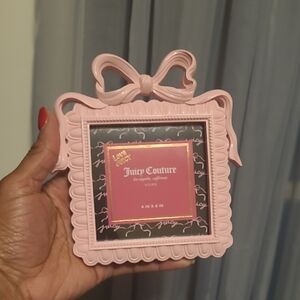 Juicy Couture Pink Bow Frame - 4x4